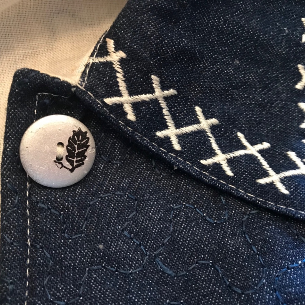 Fun Fall Denim Jacket - Picture 3 of 4